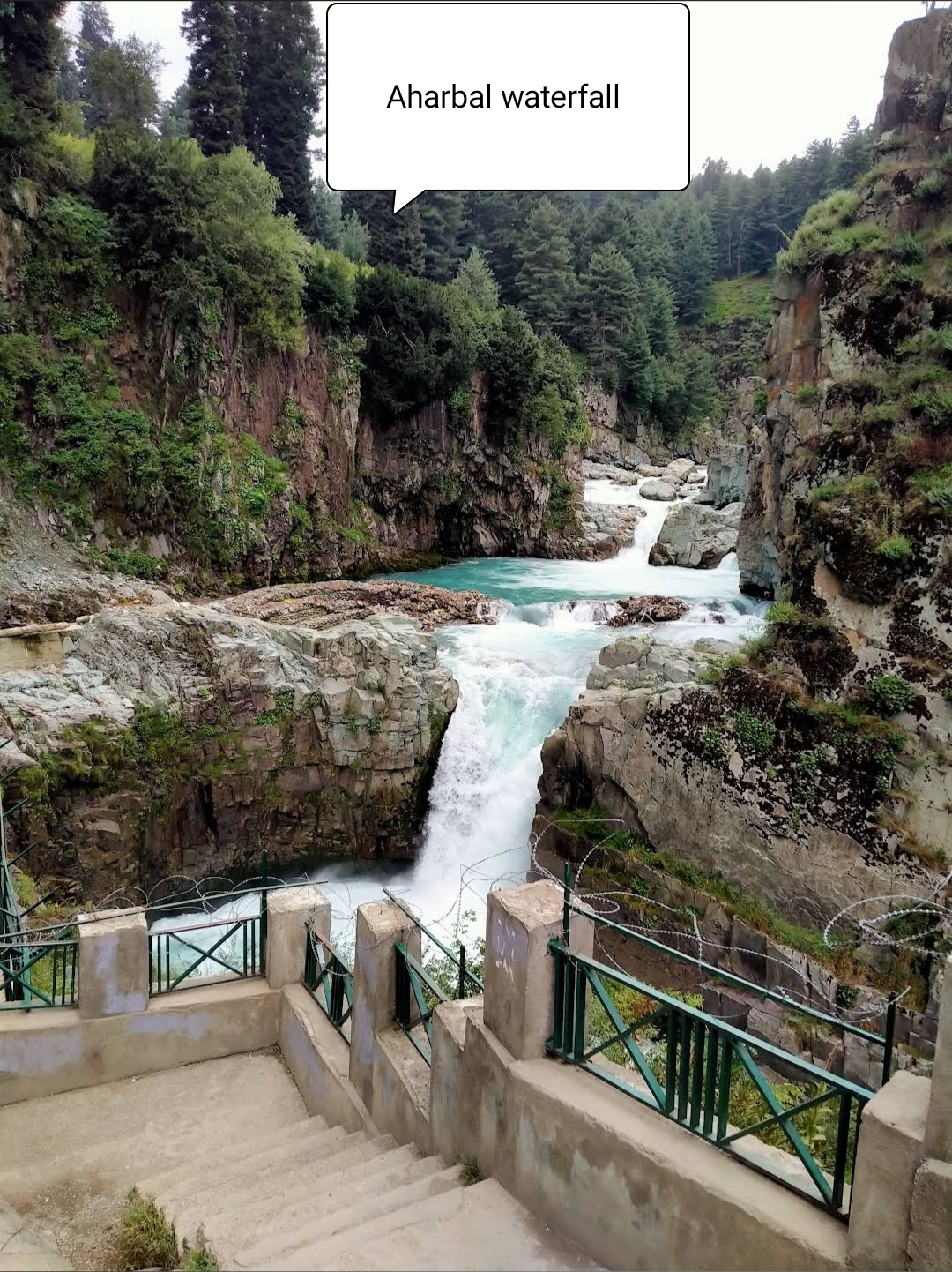 Aharbal Waterfall